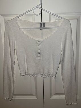 Long Sleeve Crop Top